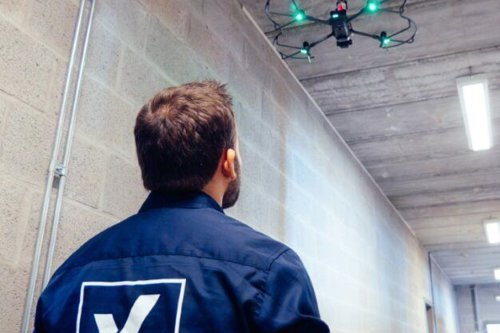 smoke detector drone