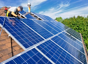 Install solar panels