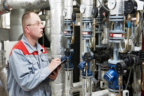 Heating Engineer Boiler Room