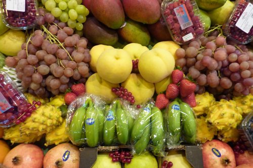 variedad de fruta