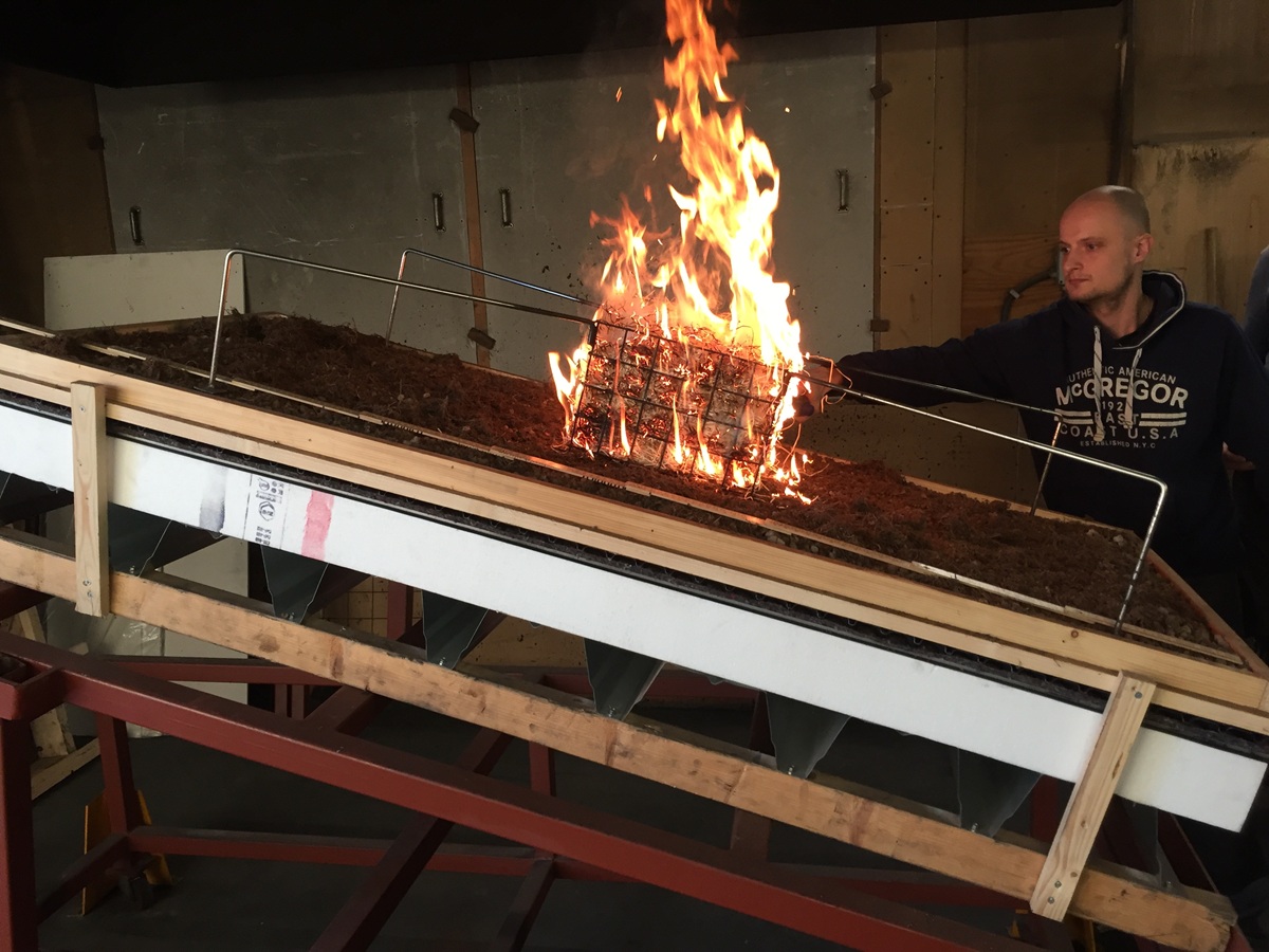Kiwa BDA Fire Resistance Tester