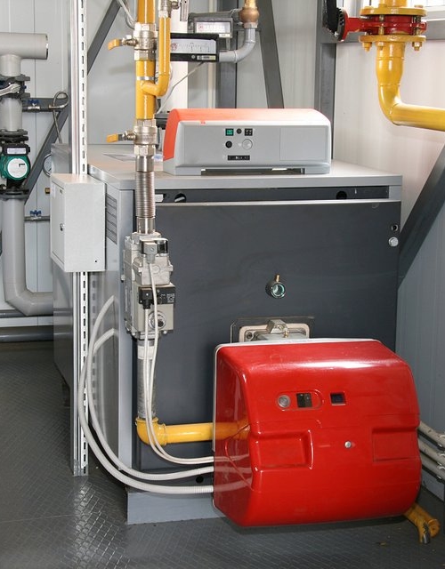 Gas installation