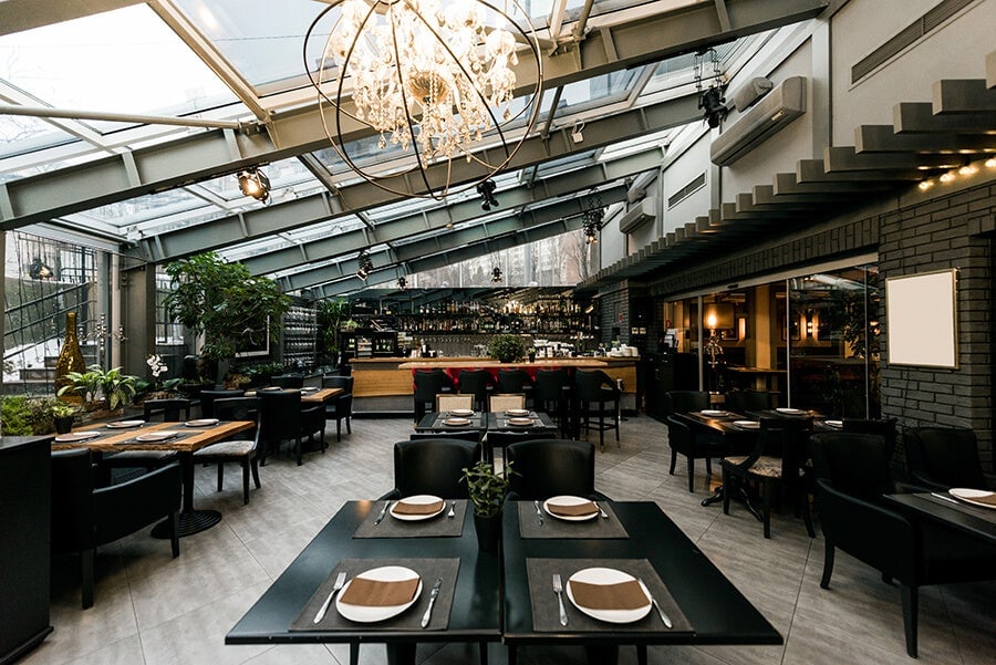 Wnętrze restauracji
