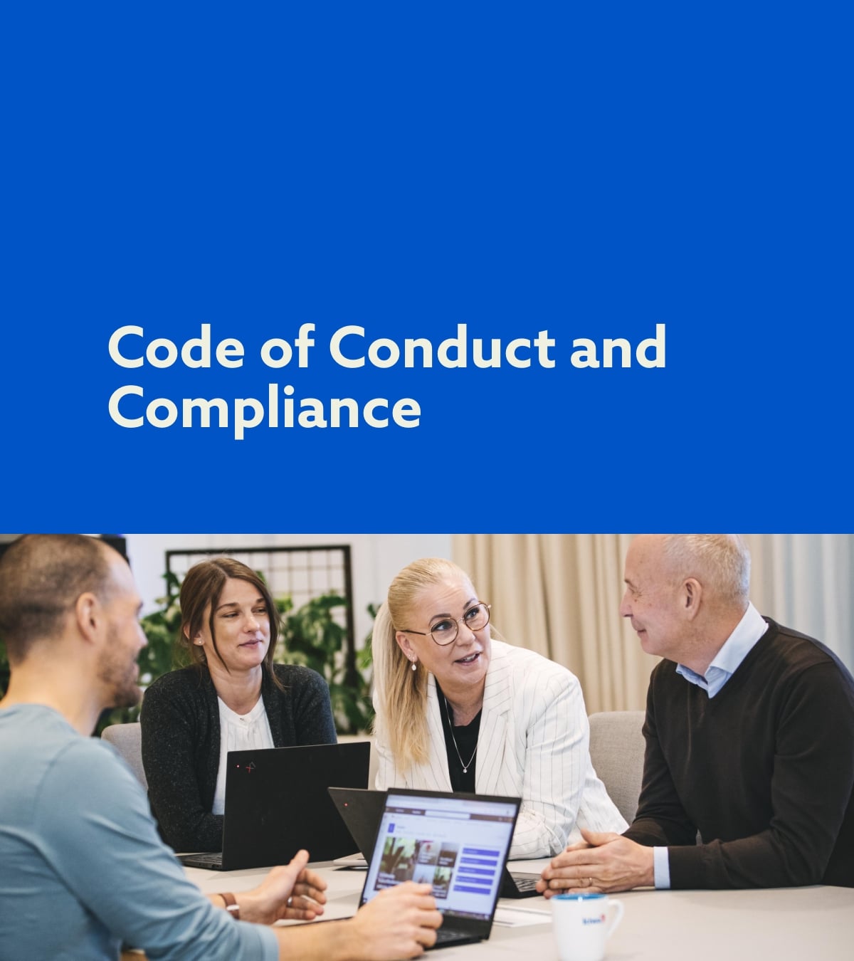 Couverture de la politique relative au code de conduite de Kiwa