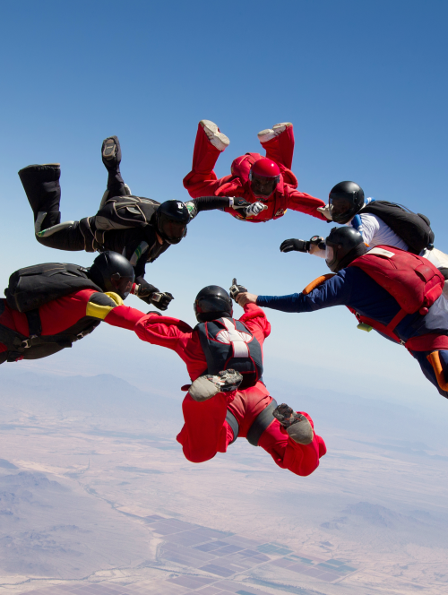 Parachuting