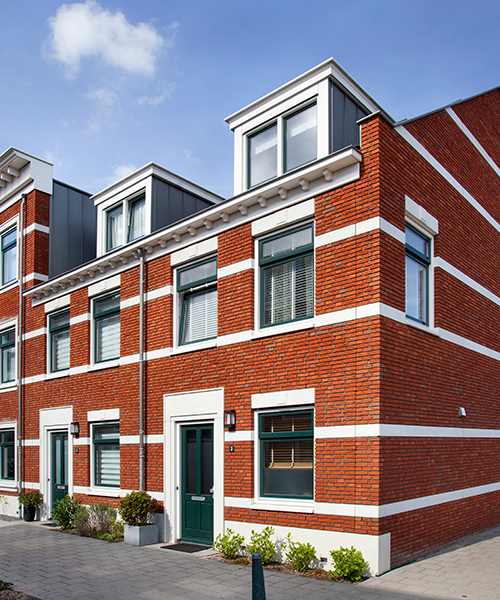 Houses in new residential area
