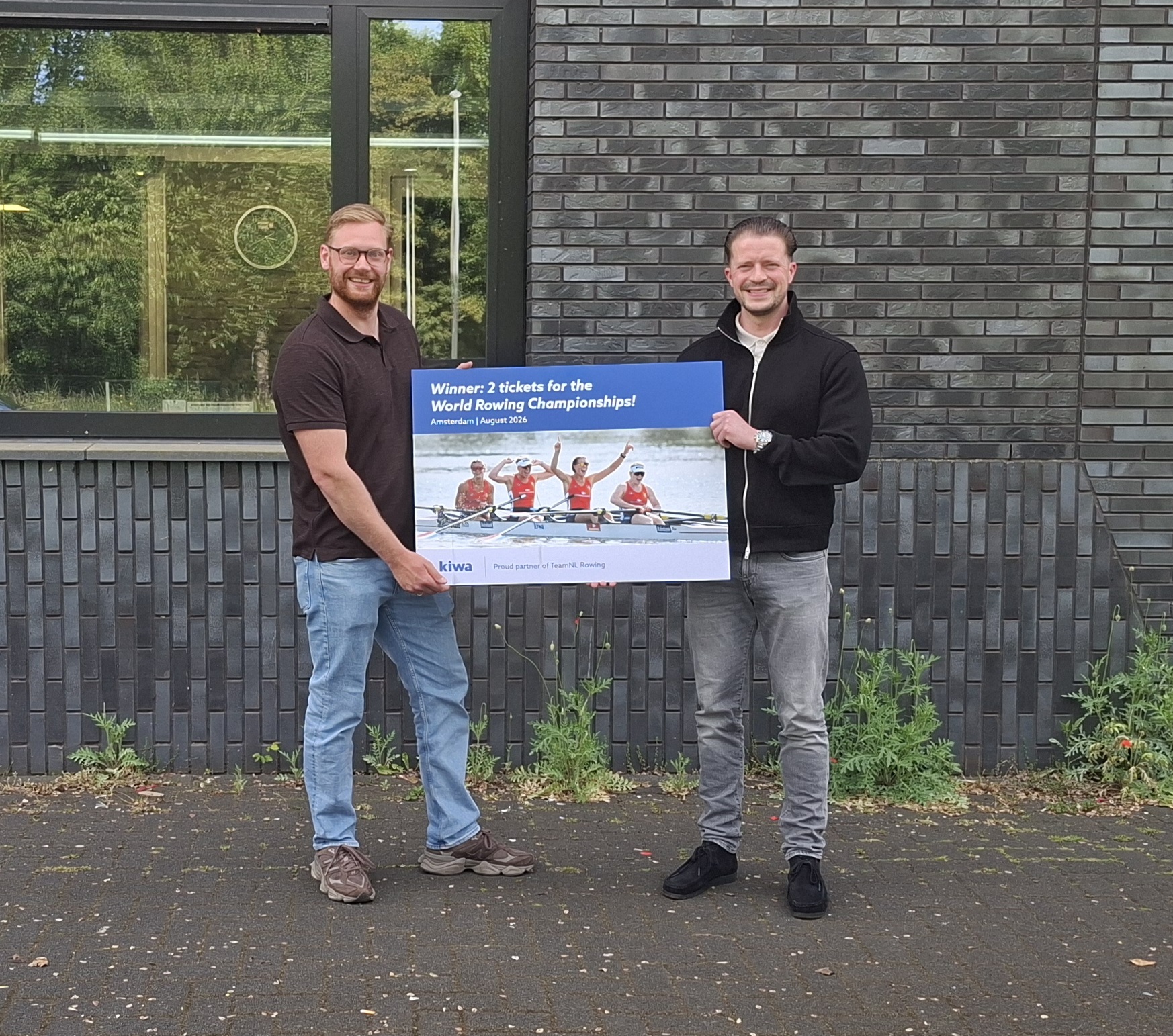 Winnaar tickets WK roeien