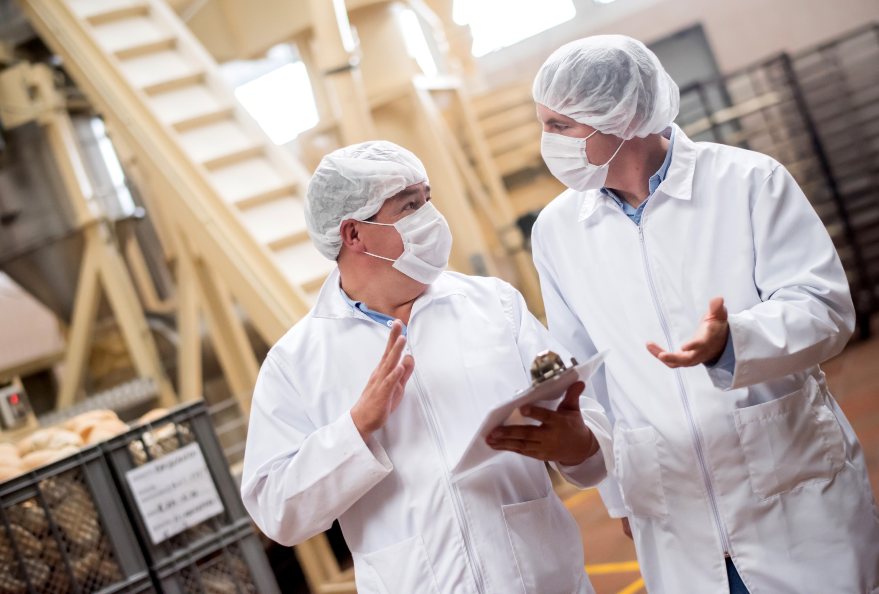 Inspecteurs van voedselveiligheid
