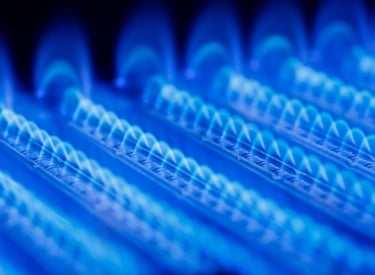 Blauw gas