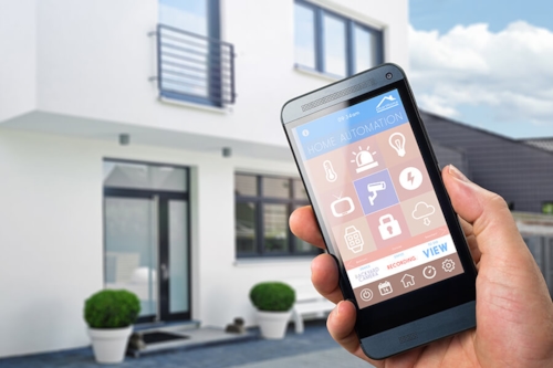 Internet of thing at home, controllable with your phone
