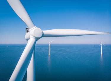 Windmill at sea