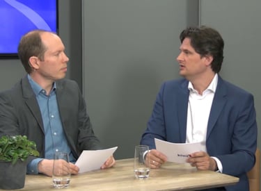 Screenshot sprekers webinar: Webinar praktische inzet circulair ondernemen